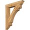 Ekena Millwork Merced Traditional Rough Sawn Bracket, Western Red Cedar, 6"W x 38"D x 44"H BKT06X38X44MRC01RWR - alternate 1